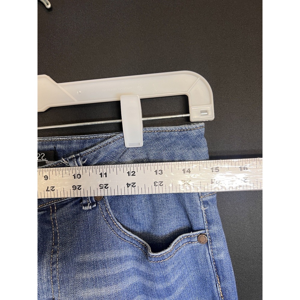 1822 Jeans With Distressed Hem Size 6 Stretch - Picture 4 of 9